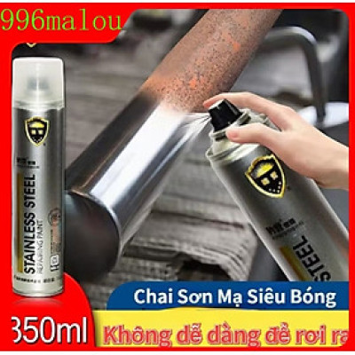 CHAI SƠN XỊT MẠ MÀU INOX XỊT TRANG TRÍ CHỊU NHIỆT CAO CẤP
