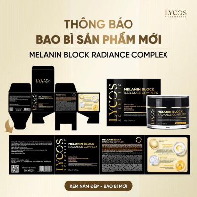 Combo 3 - Sáng Da Mờ Nám Lycos : Tinh chất Peel Da Lycos + Kem Nám Đêm Lycos + Dưỡng ẩm Lycos
