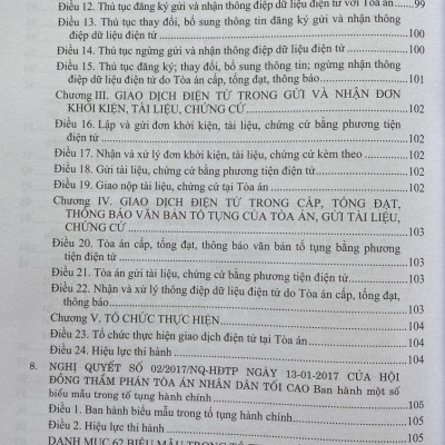 Hệ Thống Các Nghị Quyết Của Hội Đồng Thẩm Phán, Toà Án Nhân Dân Tối Cao Về  Hành Chính, Kinh Tế - Thương Mại và Hôn Nhân Gia Đình Từ Năm 2000 Đến 2023