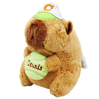 Móc Khóa Thú Bông Capybara 12 cm - WanLongDa MRYDST - Đội Nón Tennis