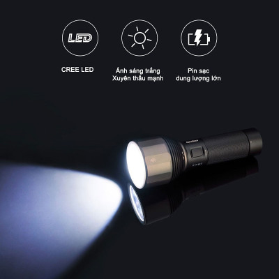 Đèn pin Sothing Nextool NE0126 chống nước, siêu sáng, chiếu xa tới 380m- Hàng chính hãng