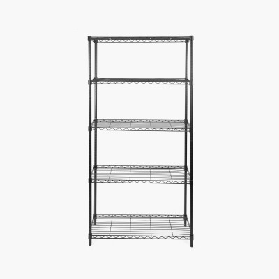 Kệ sắt đa năng 5 tầng tùy chỉnh mặt lưới, khung thép carbon