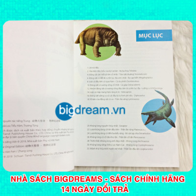 Khám Phá Thế Giới Động Vật Kì Thú - Thế giới của các loài đã tuyệt chủng - Kiến thức bách khoa cho trẻ