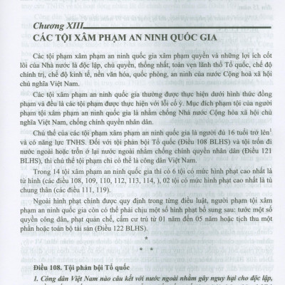 Sách - Bình luận khoa học Bộ luật hình sự năm 2015 được sửa đổi, bổ sung năm 2017 - Phần các tội phạm 