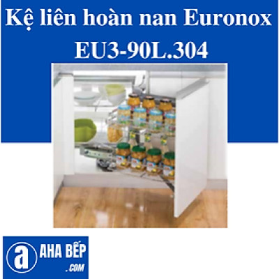 KỆ LIÊN HOÀN NAN, RAY ÂM GIẢM CHẤN EURONOX EU3-90L.304. Hàng Chính hãng 