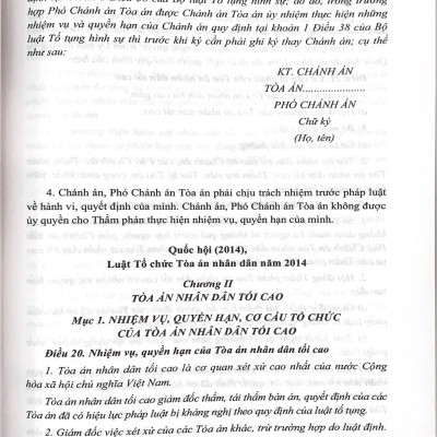 Chỉ Dẫn Tra Cứu, Áp Dụng Bộ Luật Tố Tụng Hình Sự Năm 2015 (Sửa đổi, bổ sung năm 2021) (Sách chuyên khảo)