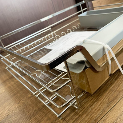 Giá úp bát đa năng nan dẹt inox 304 thương hiệu Grob mã GC304