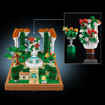 LEGO ADUTLS 10359  Đồ Chơi Lắp Ráp Khu Vườn Tây Ban Nha (1302 chi tiết)