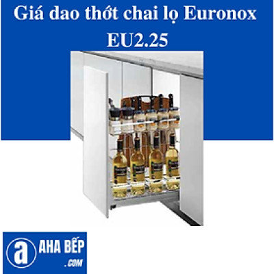 GIÁ DAO THỚT CHAI LỌ ĐA NĂNG NAN DẸT INOX BÓNG EURONOX EU2.25 - HÀNG CHÍNH HÃNG