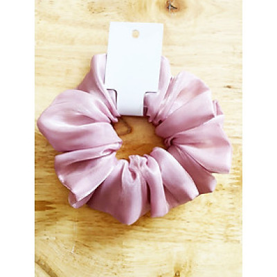 Cột tóc màu hồng ánh kim mẫu mới 