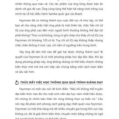 Phương Pháp Học Feynman - Học Tài Không Thi Phận Với Kỹ Năng Ghi Nhớ Và Ứng Dụng Kiến Thức Hiệu Quả Cao