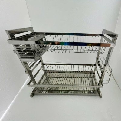 Kệ Chén Đa Năng Kibath Để Bàn Có Khay Hứng Nước KB-966