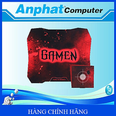 Miếng lót chuột Gamen GP-X bàn di chuột kiểu dáng gaming kích thước 29 x 25 cm - Hàng Chính Hãng