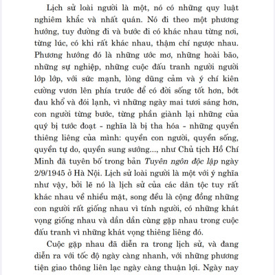 Hồ Chí Minh và con người Việt Nam trên con đường dân giàu,nước mạnh
