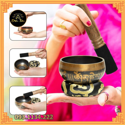Chuông xoay thiền yoga đường kính 8cm