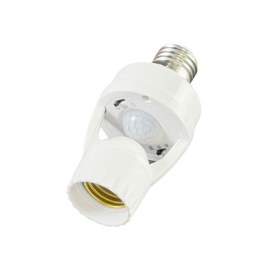 Đui Đèn Cảm Biến Chuyển Động E27, Tự Động Bật Tắt Thông Minh khi có người