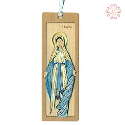 Bookmark Giấy Xoắn Nghệ Thuật Hình Đức Mẹ Maria 