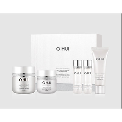 Bộ Kem dưỡng trắng OHUI Extreme White Cream set