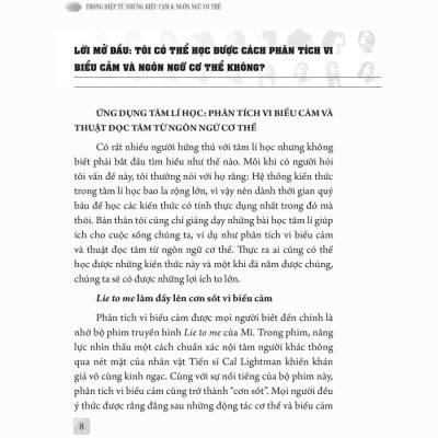 Sách - Thông Điệp Từ Những Biểu Cảm Và Ngôn Ngữ Cơ Thể - TSKN