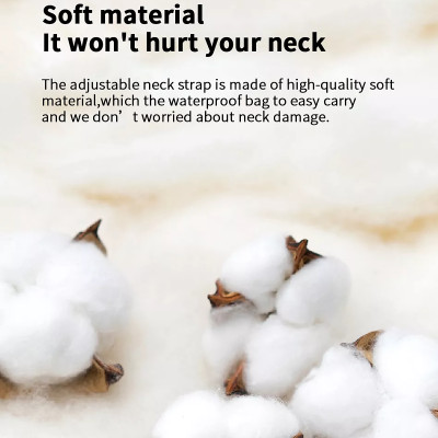 Túi chống nước waterproof cao cấp cho điện thoại 6.9 inch trở xuống chuẩn chống nước IPx8 hiệu WIWU