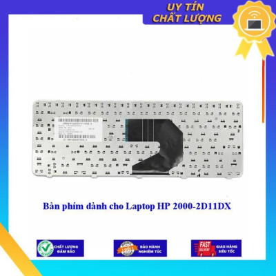 Bàn phím dùng cho Laptop HP 2000-2D11DX     - Hàng Nhập Khẩu