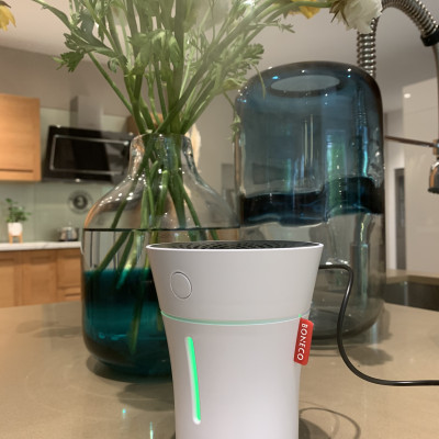 Máy Tạo Ẩm Cá Nhân U50 Màu Đen Dùng Cho Xe Hơi/ Xe Đẩy Em Bé/ Bàn Làm Việc - Nhập Khẩu Thuỵ Sỹ