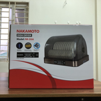 Máy sấy diệt khuẩn bát đĩa Nakamoto NK-D08- Hàng chính hãng 