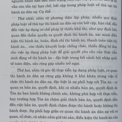 Pháp Luật Về Thủ Tục Thi Hành Án Dân Sự