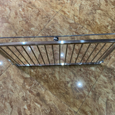 GIÁ GẦM BẾP , KỆ ĐỂ ĐỒ NHÀ BẾP INOX 304 . KT 75 X 50 CM ( giá 1sp)