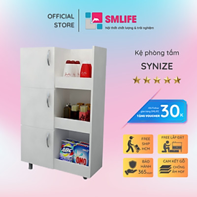 Tủ phòng tắm gỗ hiện đại SMLIFE Synize