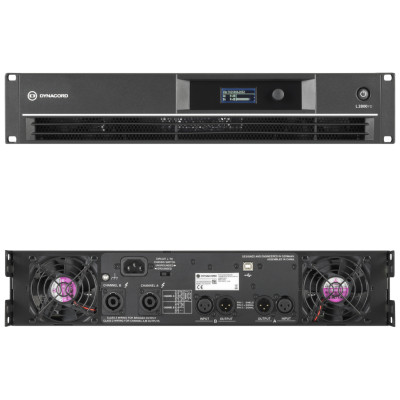 Bộ tăng âm điện có DSP 2x1400w Dynacord L2800FD - Power amplifier Dynacord L2800FD - Hàng chính hãng