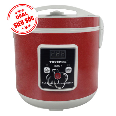 Máy Làm Tỏi Đen TIROSS TS907 (90W) - Đỏ - Hàng chính hãng