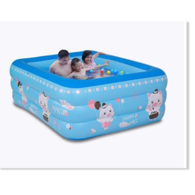 Hồ bơi trẻ em Bể Bơi Trẻ Em Phao 3 Tầng, Hồ Bơi Tắm Cho Bé dày dặn, bền đẹp - TẶNG NGAY BƠM BỂ BƠI