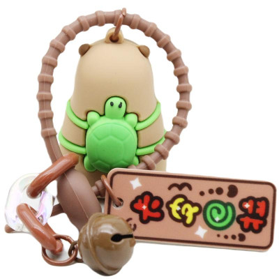 Móc Khóa Nhựa Capybara - WanLongDa 11114