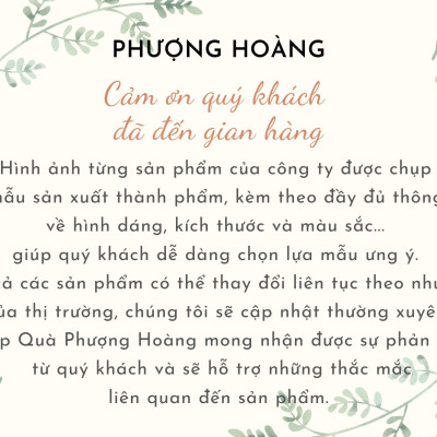 Hộp Quà Vuông V027 Phượng Hoàng 16 x 16 x 8 cm - Giao mẫu ngẫu nhiên