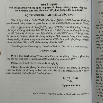 Sách Cẩm Nang Công Tác Thanh Tra, Kiểm Tra, Xử Lý Các Hành Vi Vi Phạm Đạo Đức Trong Giáo Dục - V2447A