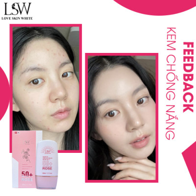 Kem Chống Nắng Bảo Vệ và Nâng Tone Da SPF 50+ PA+++ LSW