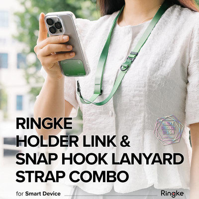 Dây đeo cho điện thoại RINGKE Holder Link & Snap Hook Lanyard Strap - Hàng Chính Hãng