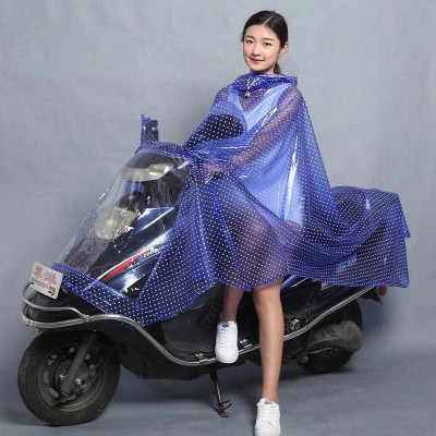 Áo Mưa 1 và  2 Đầu Cánh Dơi Chấm Bi Thời Trang Chất Liệu dẻo mềm - hàng việt