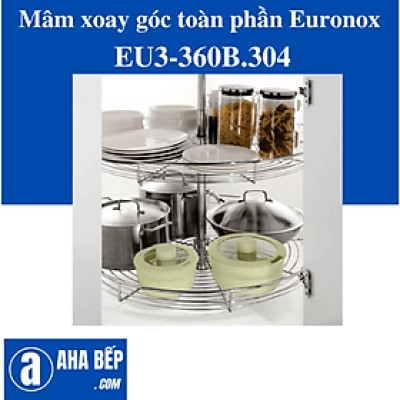  MÂM XOAY GÓC TOÀN PHẦN EURONOX EU3-360B.304 - HÀNG CHÍNH HÃNG