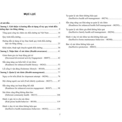 Sách - Sổ Tay Thực Hành Quy Trình điều dưỡng dựa vào bằng trứng tập 1 tăng cường sức khỏe (Y HCM)