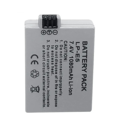Pin Dành Cho Máy Ảnh Canon 1080mAh 7.4V LP-E5 - Hàng Nhập Khẩu