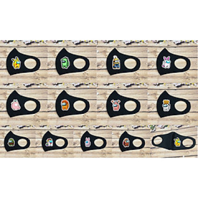 Khẩu trang Among Us SET 2 cái