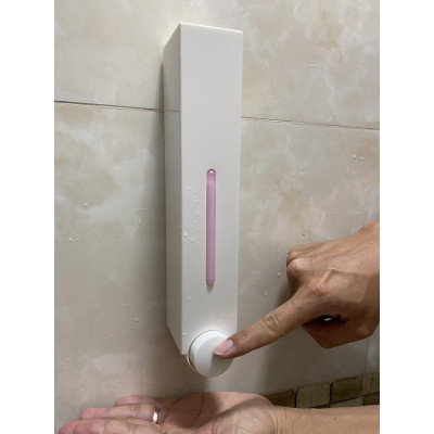 Hộp Nhựa Đựng Nước Xà Phòng Treo Tường Rửa Tay Hiện Đại Bằng Nhựa Chắc Chắn, 420 ml Tiện Dụng Cho Phòng Tắm, Gọn Gàng - TakyHome 5300