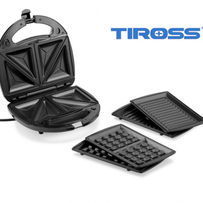 Máy Làm Bánh 3 Trong 1 Tiross TS513 (750W) - Hàng Chính Hãng