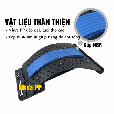 Khung nắn chỉnh cột sống lưng chống thoát vị đĩa đệm, đau mỏi thắt lưng EMA