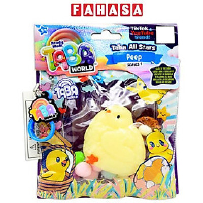 Đồ Chơi Móc Khóa Squishy - Taba World 855010-6L - Gà Con