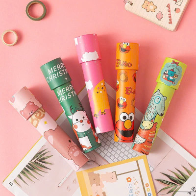 Ống nhòm kính vạn hoa đồ chơi trẻ em phát triển trí tuệ thông minh cho bé 19cm Size Lớn