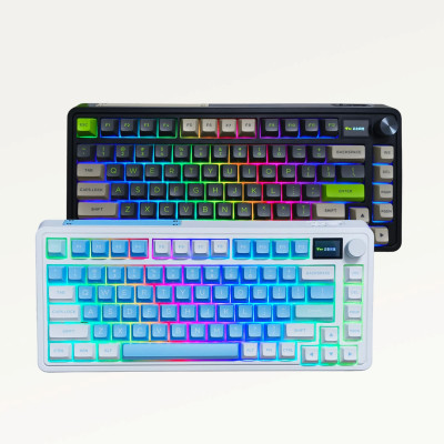 [Mới, hàng chính hãng] Bàn phím cơ FL-Esports CMK75SAM Lake Placid Blue/Desert Grey