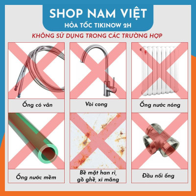Băng Keo Cao Su PVC Vá Ống Nước, Vá Thau Chậu, Đệm Hơi Tức Thì